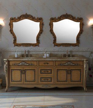 Тумба під умивальник Magic Room на два умивальники з мармуровою стільницею 220 см mgr199 фото