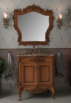 Тумба з раковиною та мармуровою стільницею Magic Room 80 см mgr204 фото