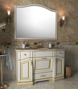 Тумба с раковиной и мраморной столешницей Magic Room 130 см mgr19 фото