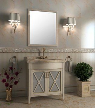 Тумба с раковиной и мраморной столешницей Magic Room 80 см mgr43 фото